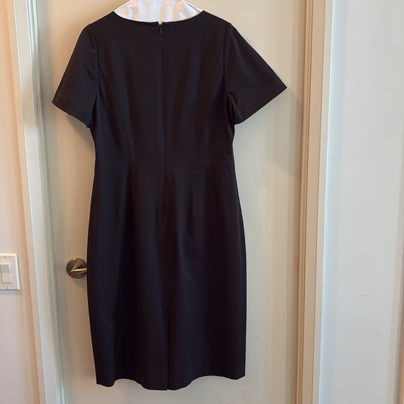 JCrew Black Shift Dress, 14 Tall - Picture 2 of 4